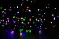 Christmas light. Colorful abstract background. Bokeh Background.Abstract colorful cristmas light. Royalty Free Stock Photo