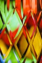 Abstract colorful cut glass background