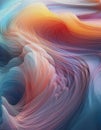 Abstract colorful 3d wave background with ltexture effect on it Royalty Free Stock Photo