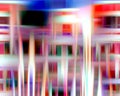 Lights orange white blue colorful shapes, graphics, geometries, background and texture Royalty Free Stock Photo