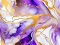 Abstract colorful decorative marble background texture with a small touch of gold