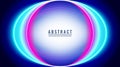 Abstract colorful digital background with circles