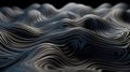 Abstract colorful digital particle wave background. Generative ai Royalty Free Stock Photo