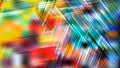Abstract Colorful Dynamic Random Lines Background Vector Illustration