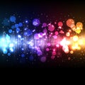 Abstract Colorful Equalizer Background