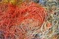 Colorful fishing net Royalty Free Stock Photo