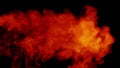 Abstract Colorful Fluid Smoke Element Turbulence