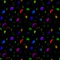 Abstract colorful galactic background, seamless pattern Royalty Free Stock Photo