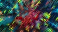 Abstract colorful generative pattern background