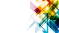 Abstract Colorful Geometric Background with Angular Shapes and Vibrant Royalty Free Stock Photo