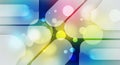 Abstract Colorful Geometric Bokeh Background Royalty Free Stock Photo