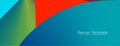 Abstract colorful geometric corporate banner template Royalty Free Stock Photo