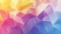 Abstract Colorful Geometric Pattern with Triangular Shapes Royalty Free Stock Photo