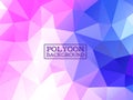 Abstract colorful geometric polygon background Royalty Free Stock Photo
