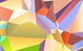 Abstract colorful geometric triangles background, polygonal design. Royalty Free Stock Photo