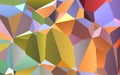 Abstract colorful geometric triangles background, polygonal design. Royalty Free Stock Photo