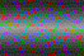 Abstract colorful glitch gradient background. Texture with pixel square blocks. Mosaic tetris pattern Royalty Free Stock Photo