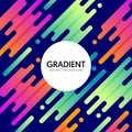 Abstract colorful gradient geometric shape pattern background Royalty Free Stock Photo