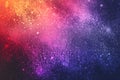 Abstract colorful gradient noisy grain texture.. Generative AI. Royalty Free Stock Photo