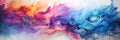 Abstract colorful Graphic motion on background, creative waves of gradient color smoke and liquid Royalty Free Stock Photo