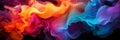 Abstract colorful Graphic motion on background, creative waves of gradient color smoke and liquid Royalty Free Stock Photo