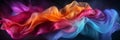 Abstract colorful Graphic motion on background, creative waves of gradient color smoke and liquid Royalty Free Stock Photo