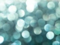 Abstract colorful grey and silver big bokeh Look bright effect texture on black background. glitter vintage lights defocused Royalty Free Stock Photo