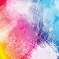 abstract colorful grunge background, vector EPS10. Bright rainbow colors. Royalty Free Stock Photo