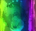 Abstract colorful grunge background. Vector Royalty Free Stock Photo