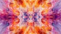 Abstract Colorful Kaleidoscope Pattern Royalty Free Stock Photo