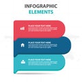 Abstract colorful label business timeline Infographics elements, presentation template flat design vector illustration for web Royalty Free Stock Photo