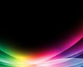 Abstract colorful light Royalty Free Stock Photo