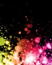 Abstract colorful light Royalty Free Stock Photo