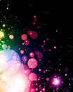 Abstract colorful light Royalty Free Stock Photo