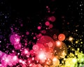 Abstract colorful light Royalty Free Stock Photo