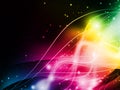 Abstract colorful light background Royalty Free Stock Photo