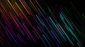 Abstract colorful lines creating diagonal motion pattern Royalty Free Stock Photo