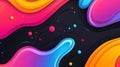 Abstract Colorful Liquid Wave Design Good Resolution Stock Photo Royalty Free Stock Photo