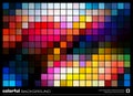 Abstract colorful mosaic background Royalty Free Stock Photo