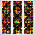 Abstract Colorful Mosaic Pattern Design. Royalty Free Stock Photo