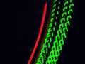 Abstract colorful moving lights Royalty Free Stock Photo