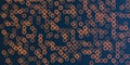 Abstract Colorful Multi Layered Small Circular Randomly Placed Gradient Shapes Pattern, Layers of Circles of Changing Colors