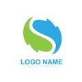 Abstract colorful new trendy logo for your company Royalty Free Stock Photo