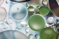 Abstract of colorful oil bubble for background Royalty Free Stock Photo