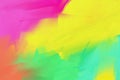 Abstract colorful oil painting background.