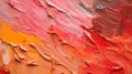 Abstract colorful oil painting on canvas. Oil paint texture with brush and palette knife strokes. multicolored wallpaper. Macro Royalty Free Stock Photo