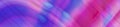 Abstract colorful panorama banner in pink and blue Royalty Free Stock Photo