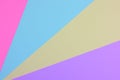 Abstract colorful paper layer background with pink blue sky mallow and purple tones.