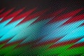 Abstract colorful parallel zigzag lines texture background, blue, black, green, red neon light zig zag stripes backdrop Royalty Free Stock Photo