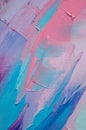 Fragment. Multicolored texture painting. Abstract art background. oil on canvas. Rough brushstrokes of paint. Closeup of a paintin